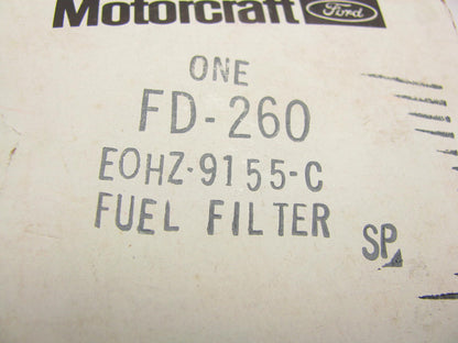 (2) Motorcraft FD-260 Fuel Filter