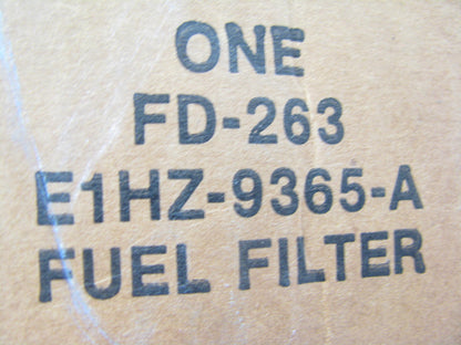 (2) Motorcraft FD-263 Fuel Filter Replaces E1HZ-9365-A P3430A 33116 F70134