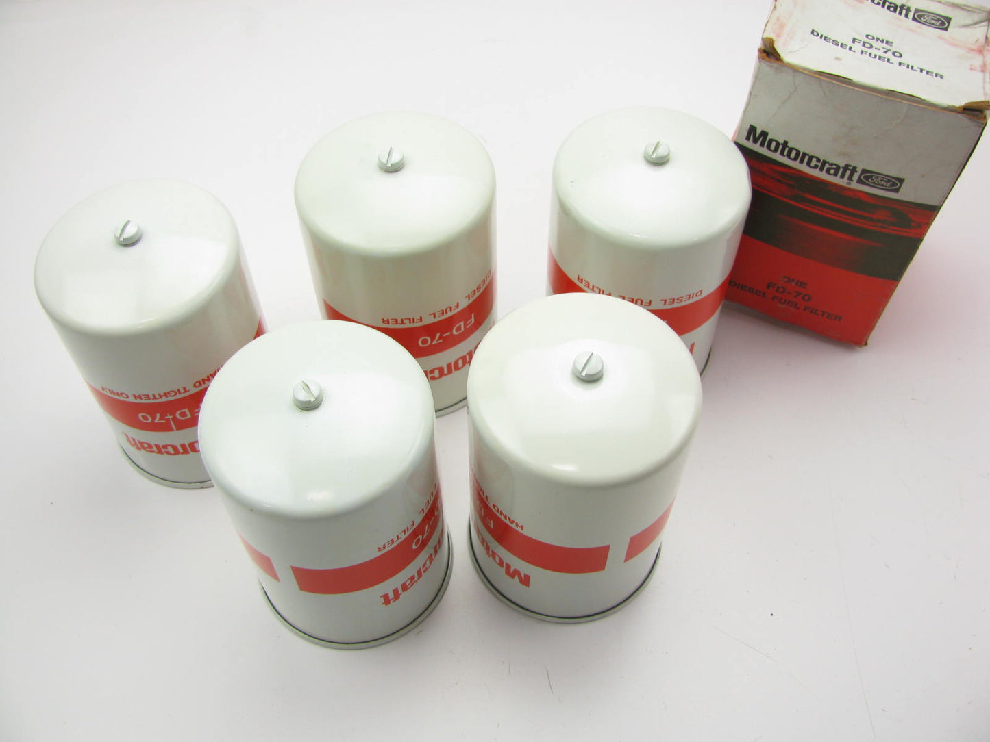 (5) Motorcraft FD-70 Fuel Filters