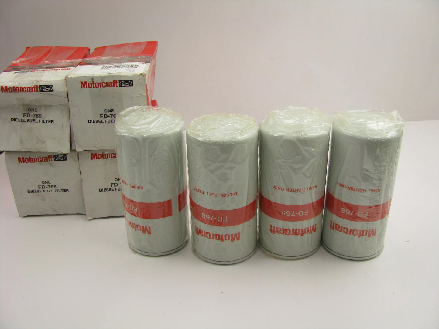 (4) Motorcraft FD-768 Fuel Filter Replaces P1121 33336 F69031 FP603 FF182