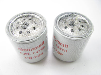 (2) Motorcraft FD-789 Fuel Filter Replaces P3595 33122 F50228 LK71D FF838 FF5335