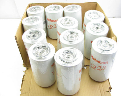 (12) Motorcraft FD-79 Fuel Filter Replaces P1109 33219 K50004 LK170M FF172