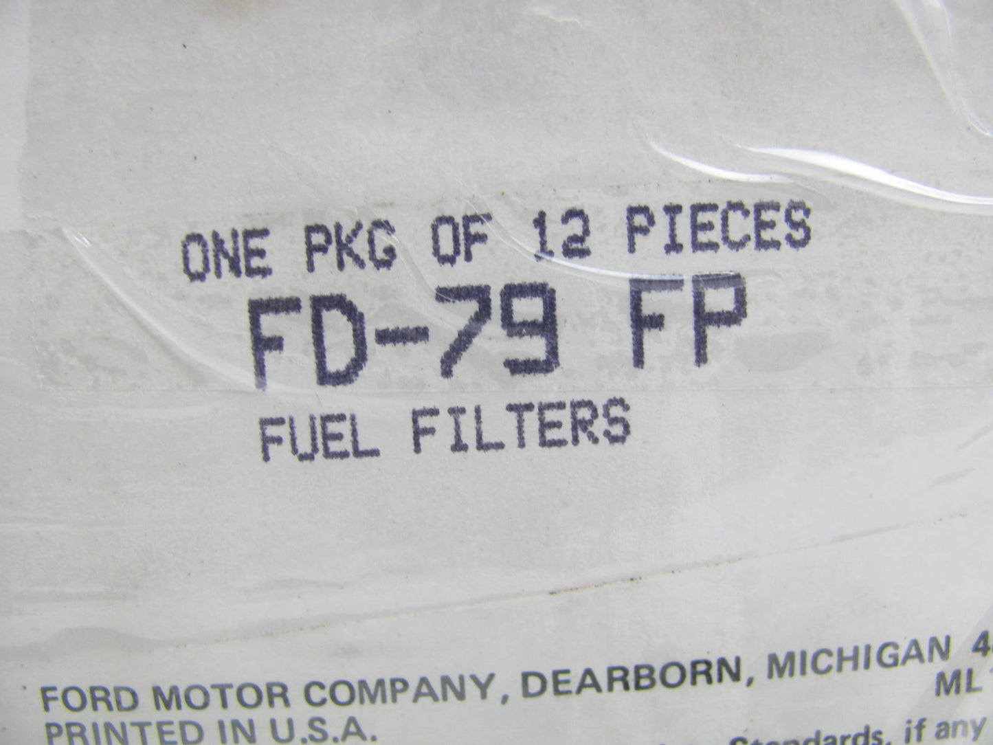 (12) Motorcraft FD-79FP Fuel Filter Replaces P1109 33219 K50004 LK170M FF172