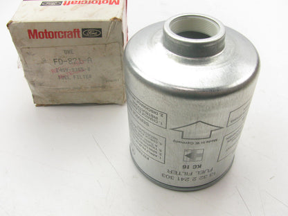 Motorcraft FD821A Fuel Water Seperator Filter 84-85 Lincoln 2.4L Diesel,  524td