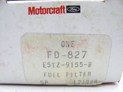 NEW GENUINE OEM Motorcraft FD-827 Fuel Filter 1985-1989 Ford Ranger E5TZ-9155-B