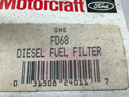 Motorcraft FD68 Fuel Filter Replaces P4102A 33777 F59635 FP586F FF843 FS1221