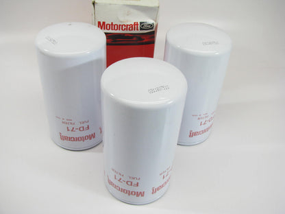 (3) Motorcraft FD71 Fuel Filter Replaces P1104 33356 F60053 LK213CA FF984