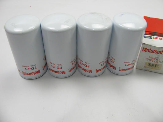 (4) Motorcraft FD71 Fuel Filter Replaces P1104 33356 F60053 LK213CA FF984 MK1310