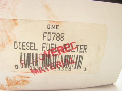 (4) Motorcraft FD788 Fuel Filter Replaces P1101A 33107 F50015 LK98T FF945 FF5334