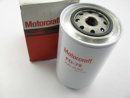 Motorcraft FD78 Fuel Filter Replaces: 33218 K50004 LK2M KF24 FF5347 P559277