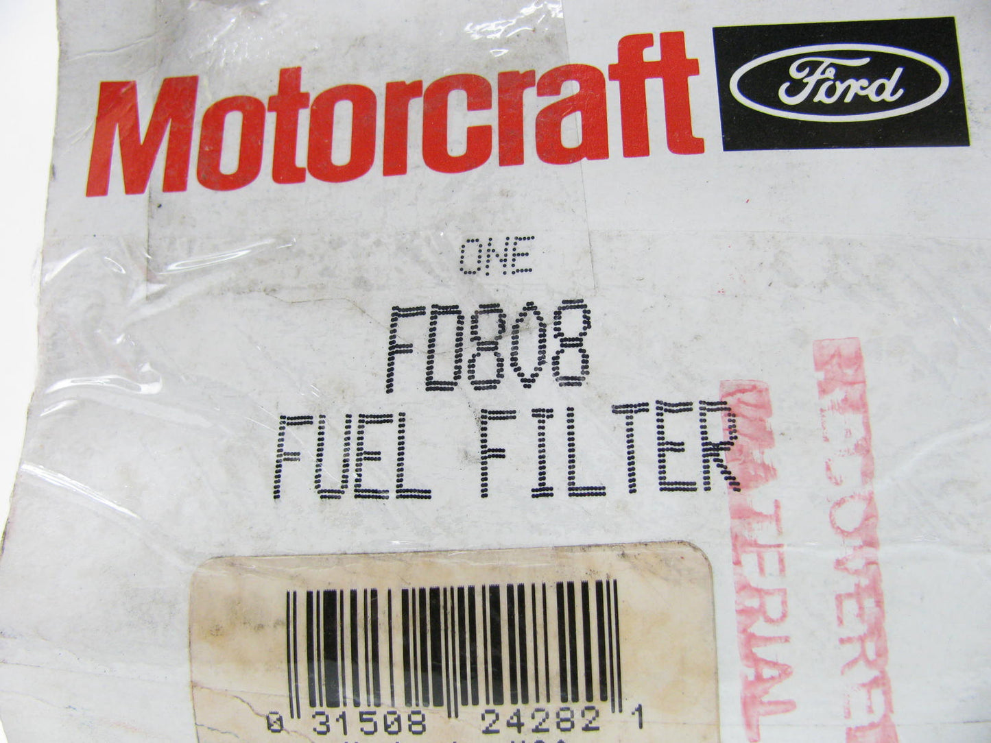 (2) Genuine Motorcraft FD808 Diesel Fuel Water Separator Filters