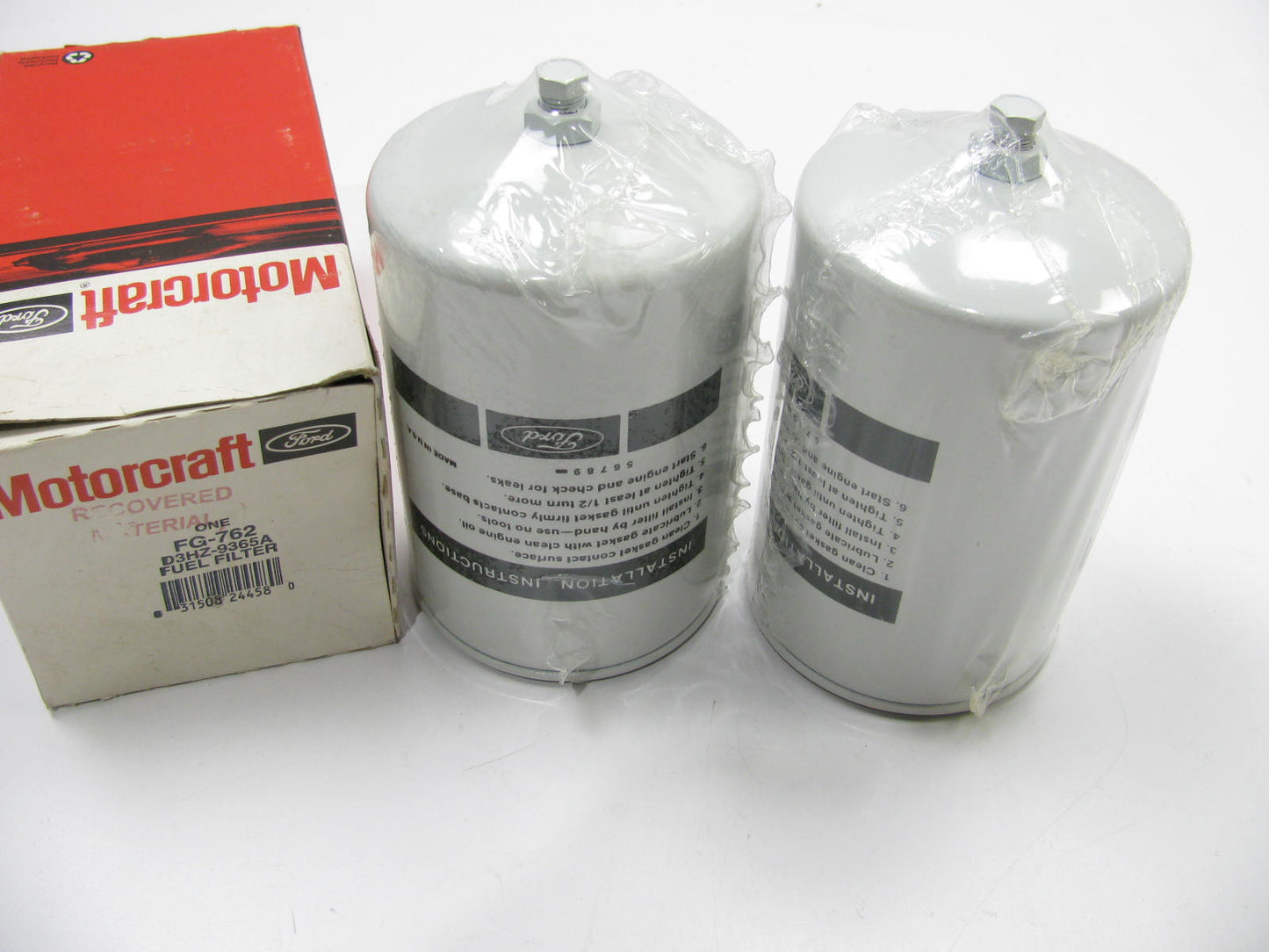 (2) Motorcraft FG-762 Fuel Filter Replaces D3HZ-9365-A PG3349 F50218 LFF762