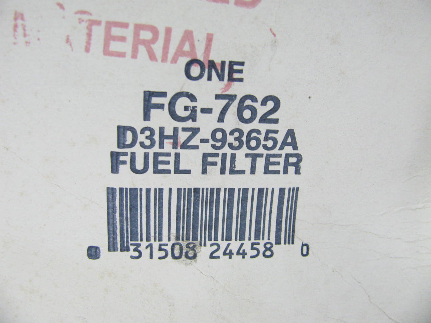 (2) Motorcraft FG-762 Fuel Filter Replaces D3HZ-9365-A PG3349 F50218 LFF762