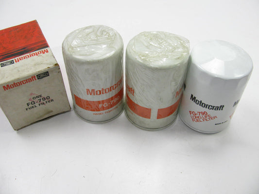 (3) Motorcraft FG-790 Dispensing Pump Fuel Filter