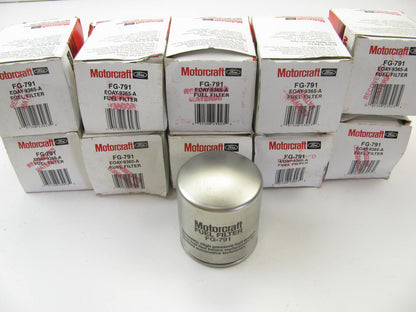 (10) Motorcraft FG-791 Fuel Filter Replaces G6419 E0AY-9365-A 33359 F54778 3359