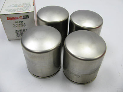 (4) Motorcraft FG-791 Fuel Filter Replaces G6419 33359 33247 F54778 G791 BF7969