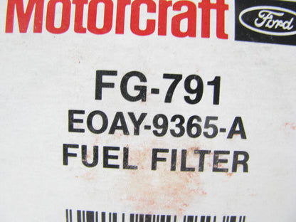 (6) Motorcraft FG-791 Fuel Filter Replaces G6419 33359 33247 F54778 G791 BF7969