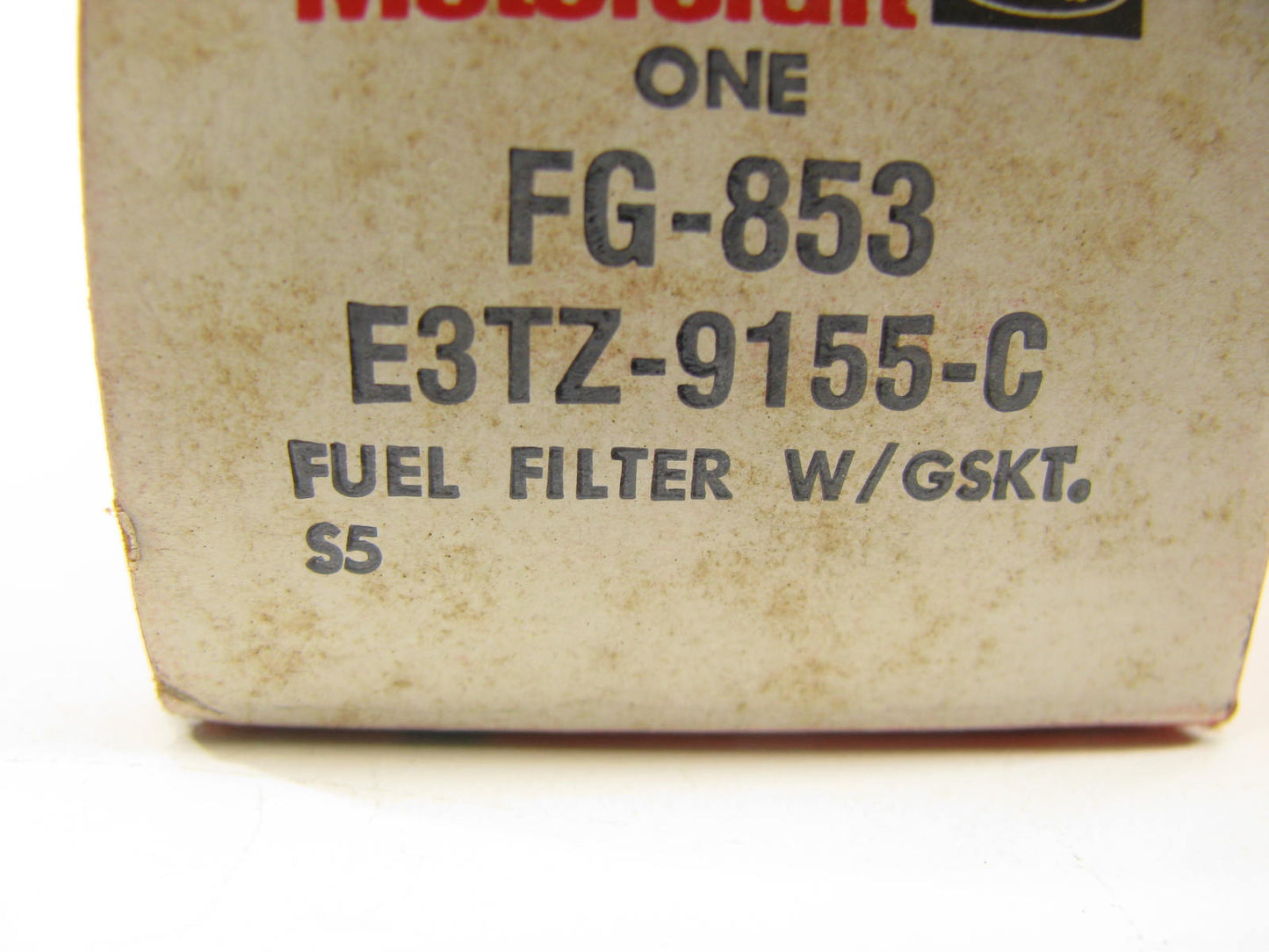 Motorcraft FG-853 Fuel Filter Replaces E3TZ-9155-C 33098 FF1205DL FF5134 95098