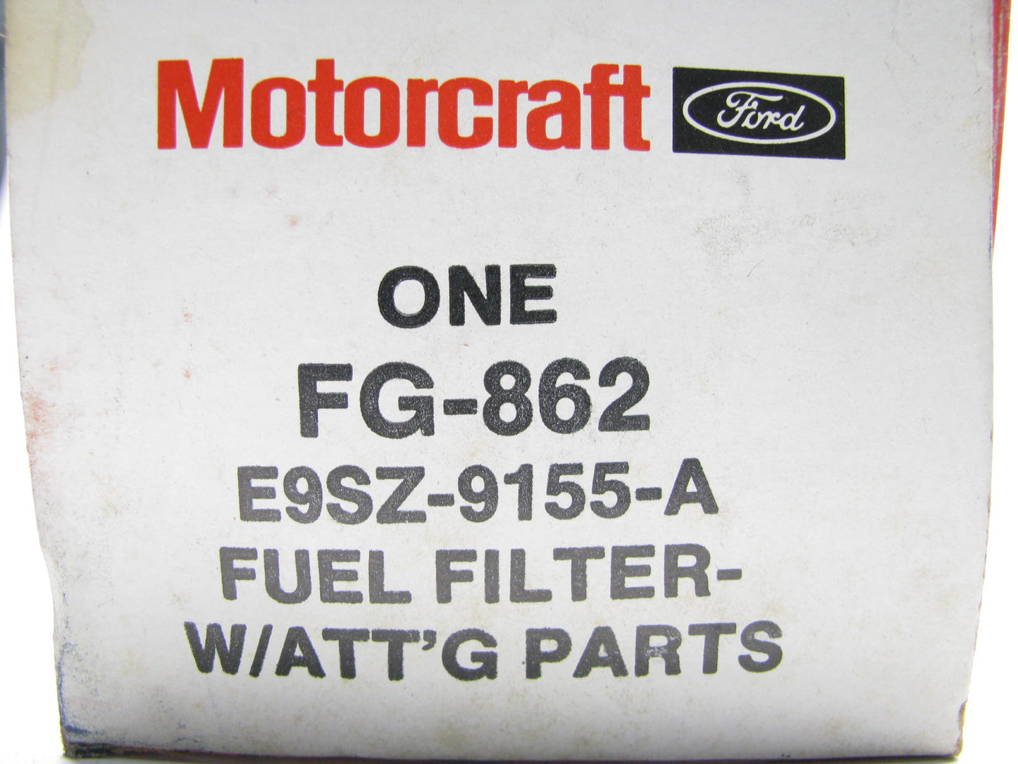 Motorcraft FG-862 Fuel Filter - OEM Ford E9SZ-9155-A