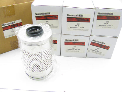 6 PCS - Motorcraft FH9 Hydraulic Filter Tractor Industrial Replaces 51096 H40224