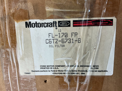 (12) Motorcraft FL-170FP Oil Filter Replaces C6TZ-6731-B CH211A 51954 L50041