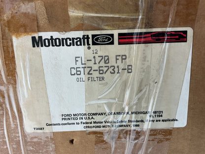Motorcraft FL170FP Engine Oil Filter - Replaces 244523R91, LP566,  51954