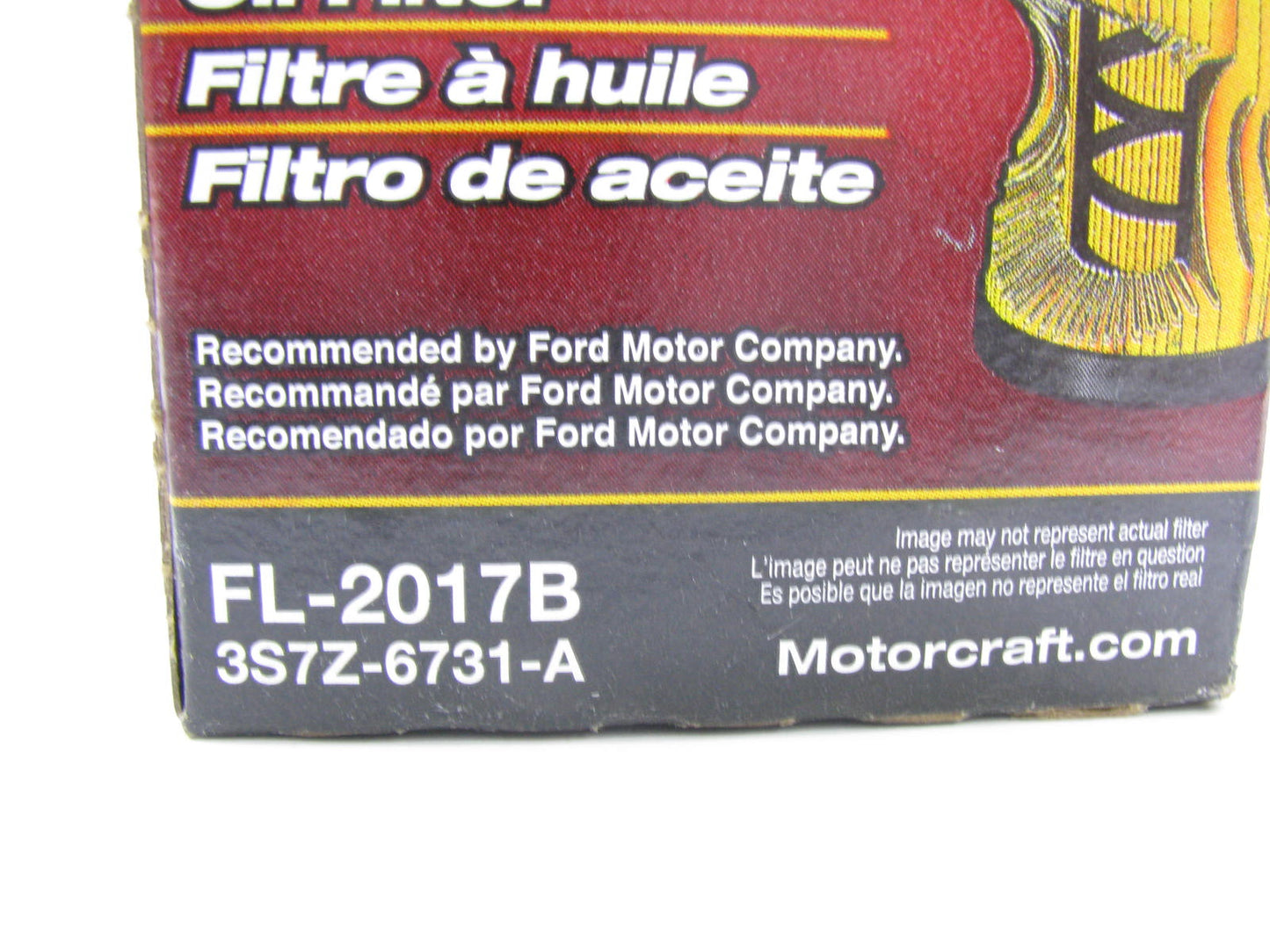 Motorcraft FL-2017B Engine Oil Filter - 3S7Z-6731-A