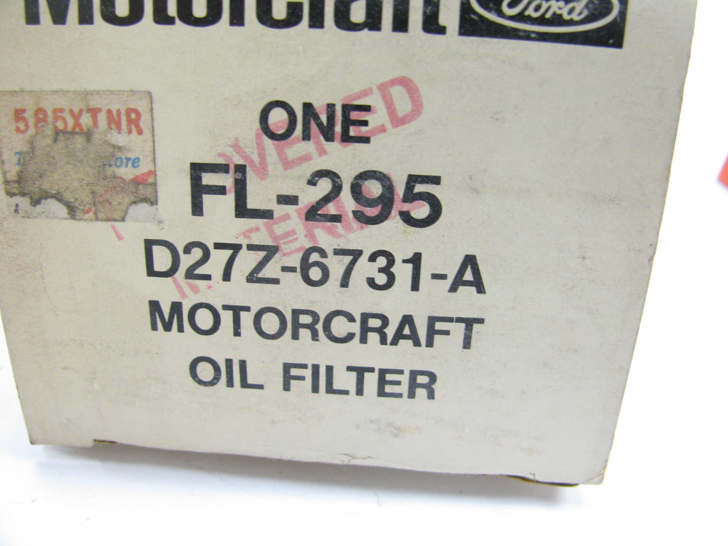 (4) Motorcraft FL-295 Engine Oil Filter