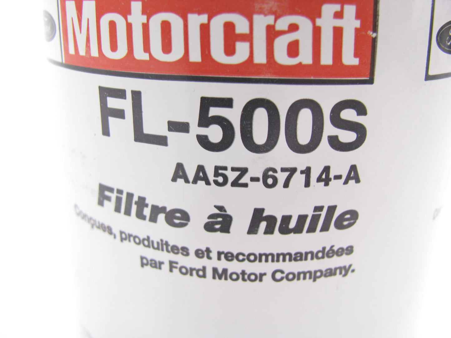 Motorcraft FL-500S Engine Oil Filter OEM Ford AA5Z-6714-A