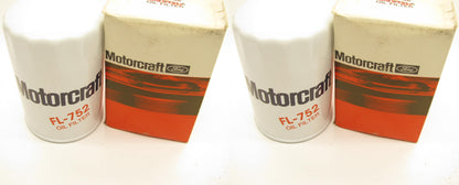 (2) Motorcraft FL-752 Oil Filters - Replaces D87Z-6731-A PH2849A 51347 L20073