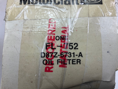 (5) Motorcraft FL-752 Oil Filter Replaces D87Z-6731-A PH2849A 51347 L20073