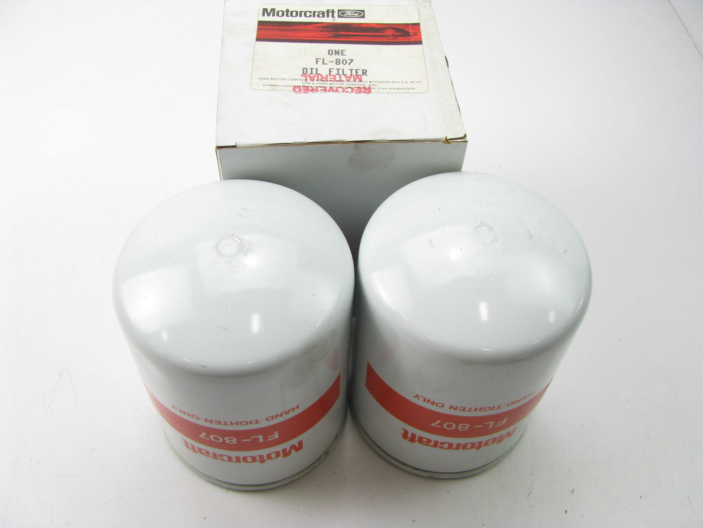 (2) Motorcraft FL-807 Oil Filter Replaces PH3545 51798 L45318 LFP6007 HF928