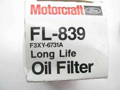 Motorcraft FL-839 Engine Oil Filter - F3XY-6731A