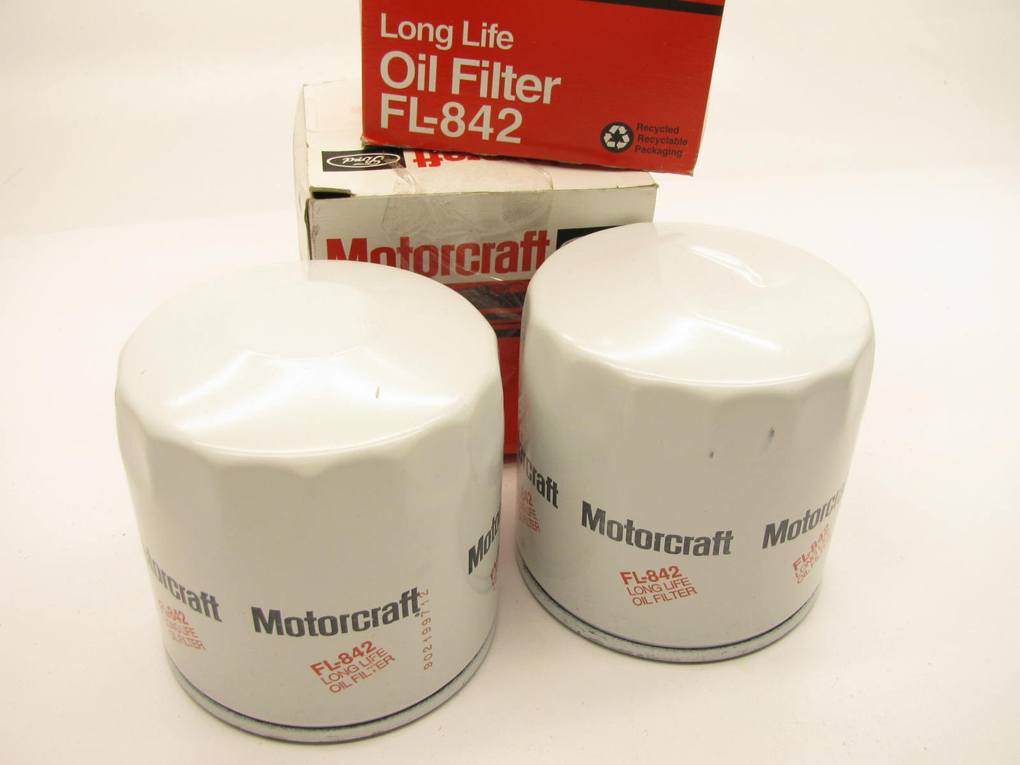 (2) Motorcraft FL-842 Oil Filter Replaces 51085 PH16 57000 L34875 PH253 T196