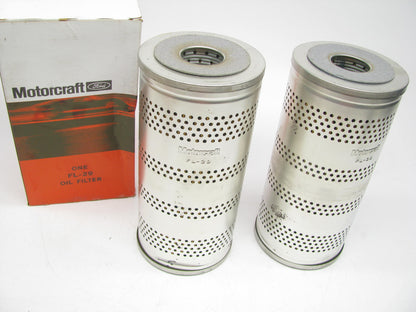 (2) Motorcraft FL29 Oil Filters Replaces CH33APL 51136 25011193 L50078 LP151