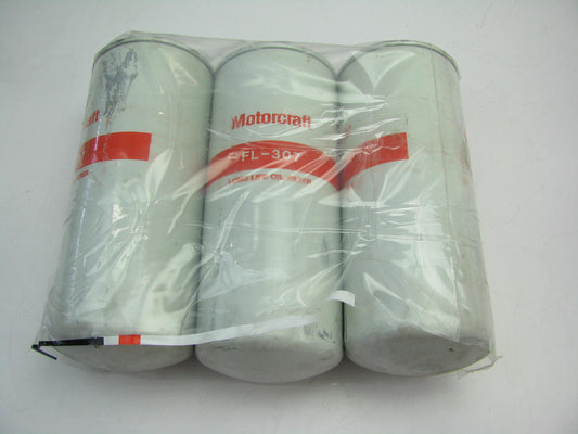 (3) Motorcraft FL307 Engine Oil Filter Replaces PH49A 51791 L59068 LK77M LF554