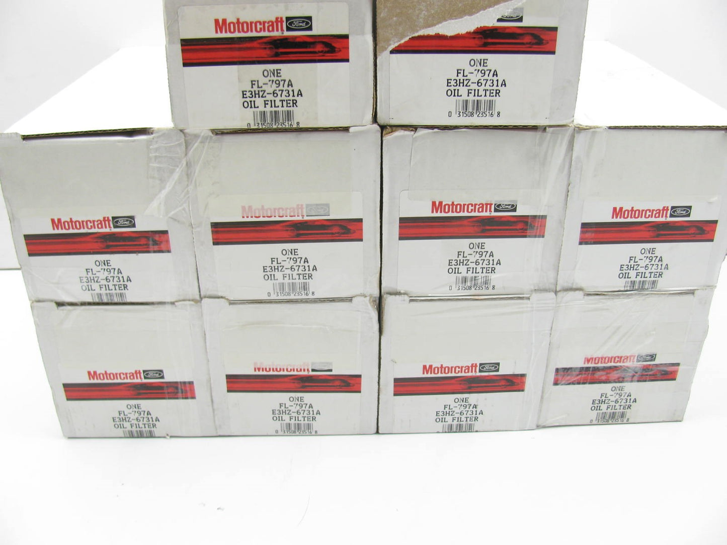 (10) NEW OEM Motorcraft FL797A Spin-on Bypass Engine Oil Lube Filters