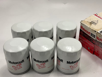 (6) Motorcraft FL799 Engine Oil Filter