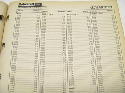 Motorcraft FWD200D Front Wheel Drive Components Catalog - Oct. 1990, 64 Pages