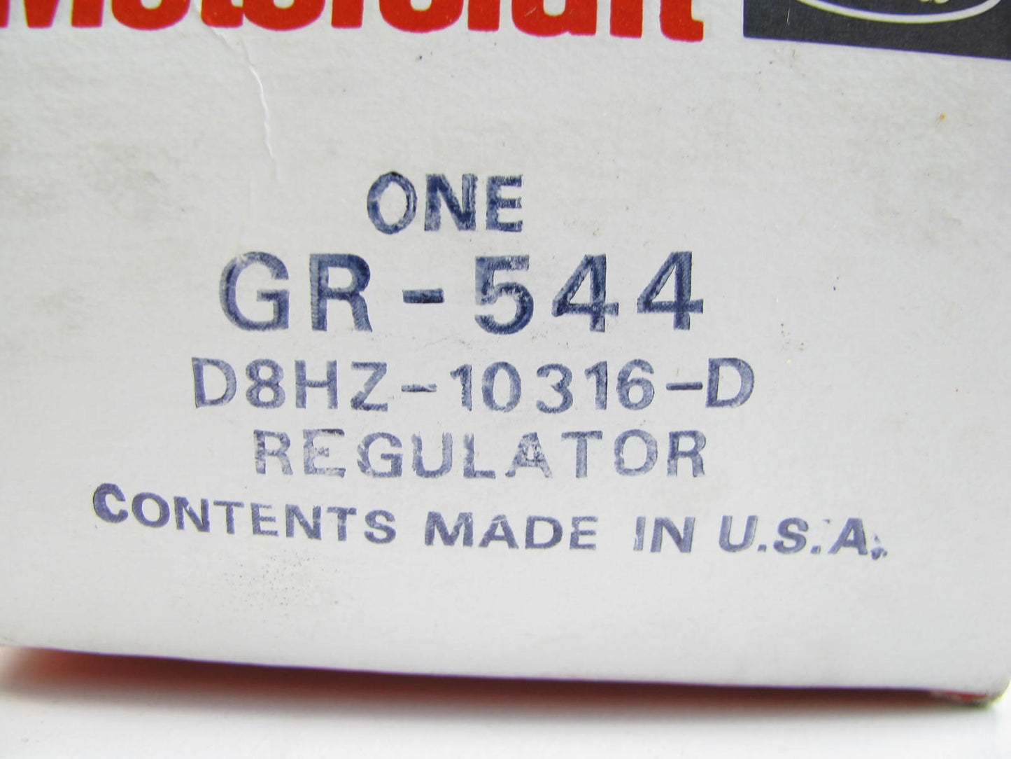 New OEM Motorcraft GR-544 Voltage Regulator 7.3L 165 Amp