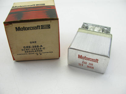 Motorcraft GRE-388-A Voltage Regulator 1971-1974 Mercury Capri D1RY-10316-C