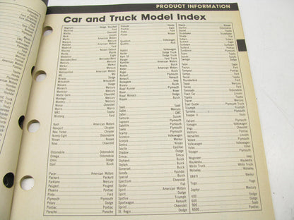 Motorcraft GS200A Thermostats, Caps & Gaskets Catalog - July 1990, 106 Pages