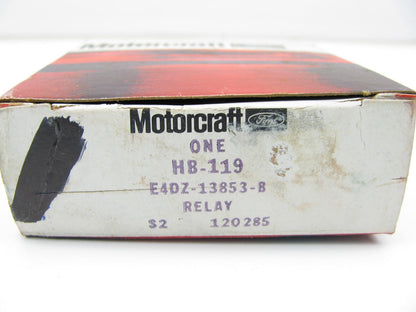 NEW GENUINE OEM Motorcraft HB-119 Horn Relay Ford E4DZ-13853-B