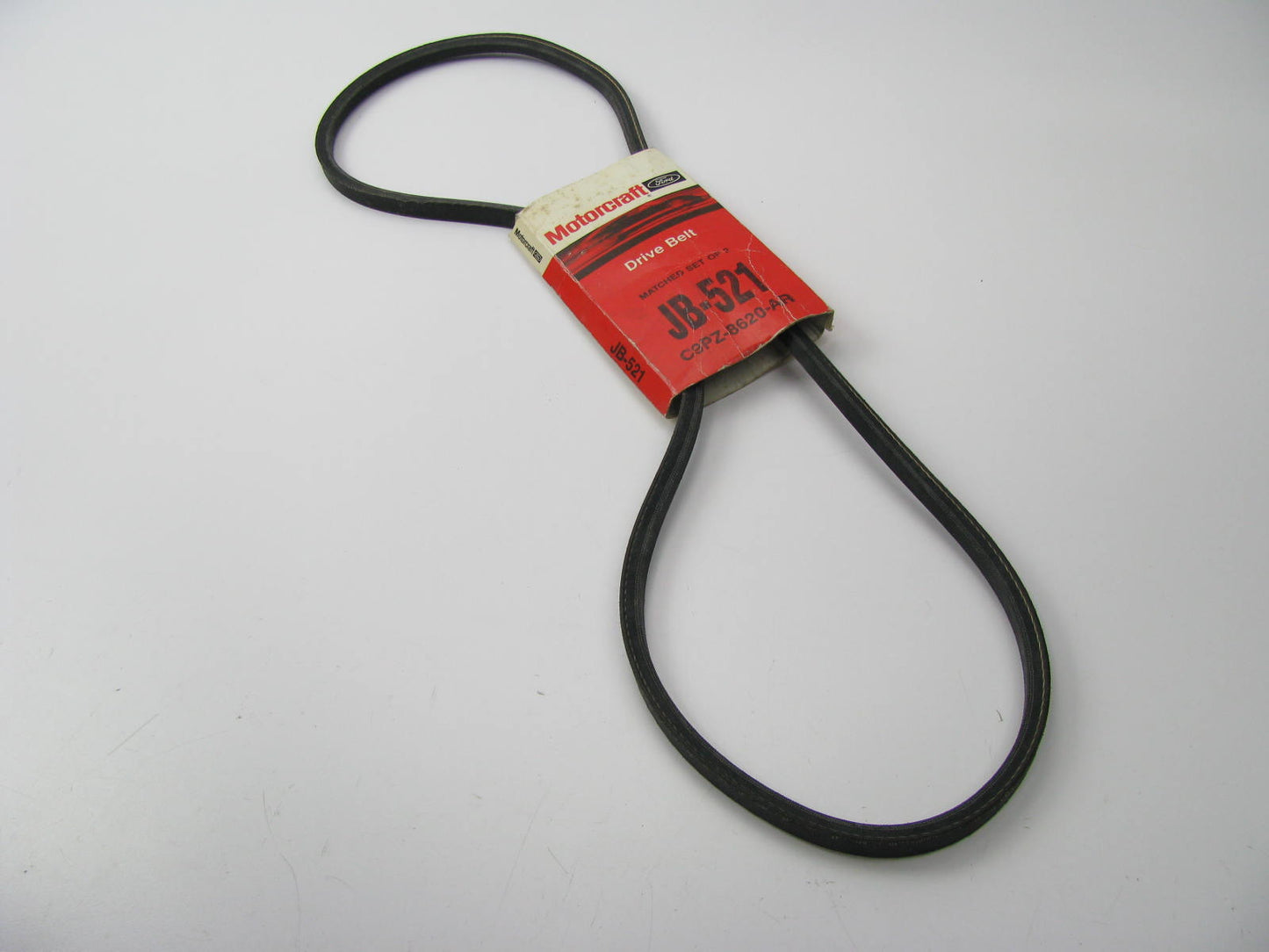 Motorcraft JB-521 Accessory Drive Belt - 0.44'' X 52.25'' - 36 Degree