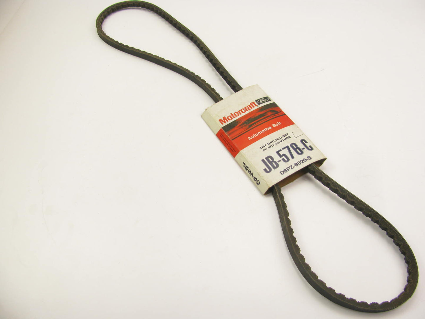 Motorcraft JB-576-C Accessory Drive Belt - 0.44'' X 57.625'' - 36 Degree