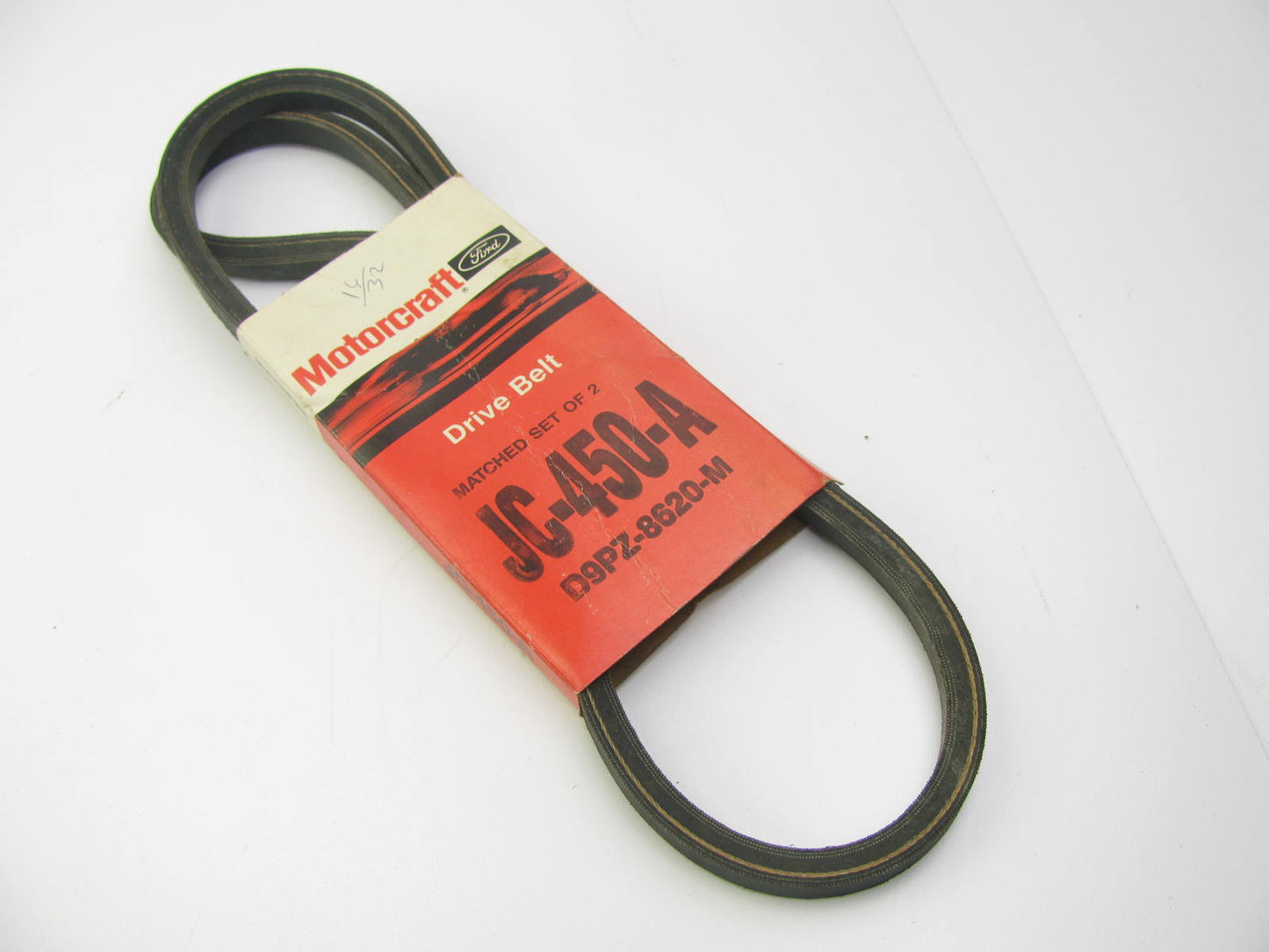 Motorcraft JC-450-A Accessory Drive Belt - 0.50'' X 44.75'' - 36 Degree