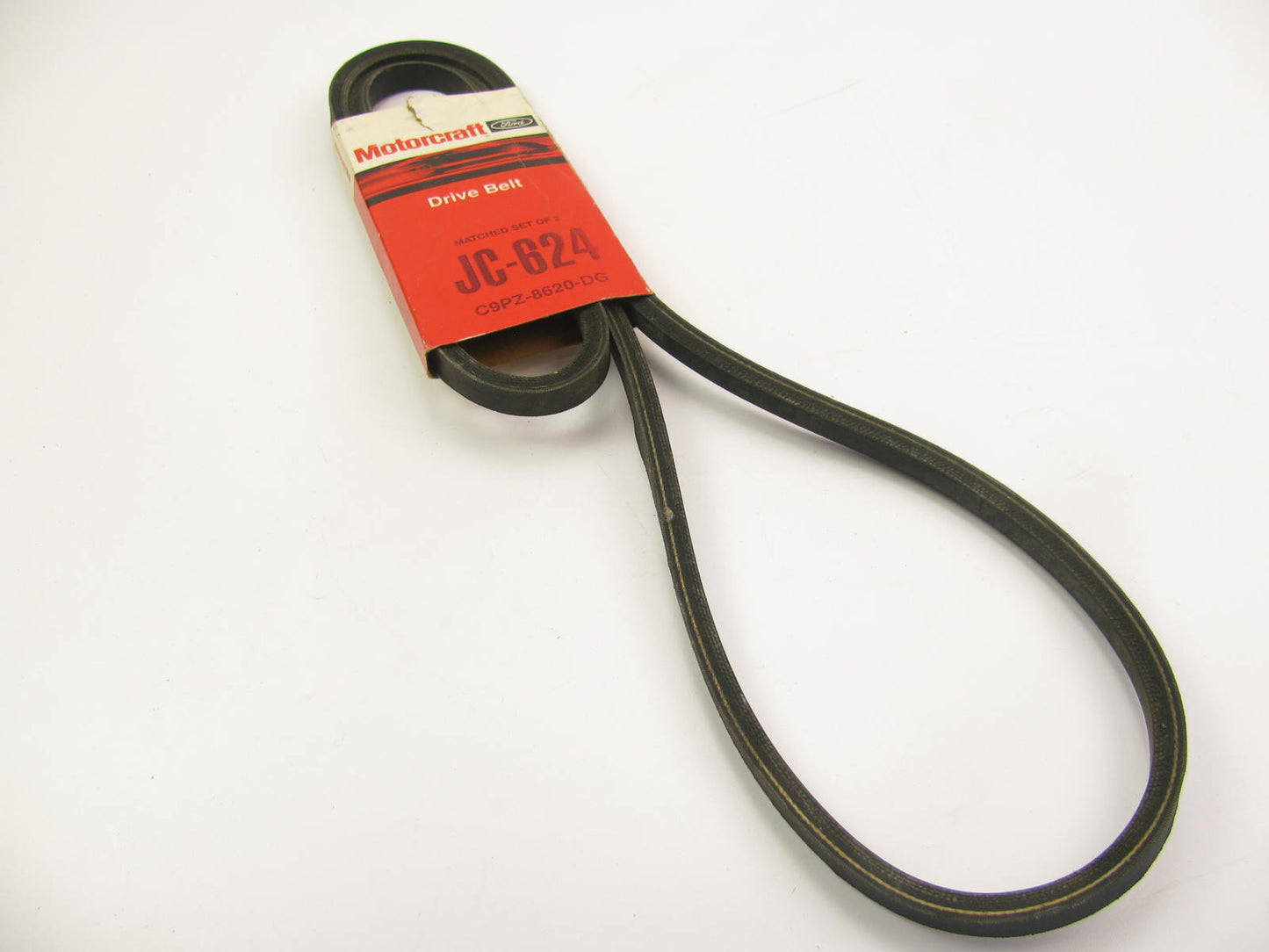 Motorcraft JC-624 Accessory Drive Belt - 0.50'' X 62.25'' - 36 Degree