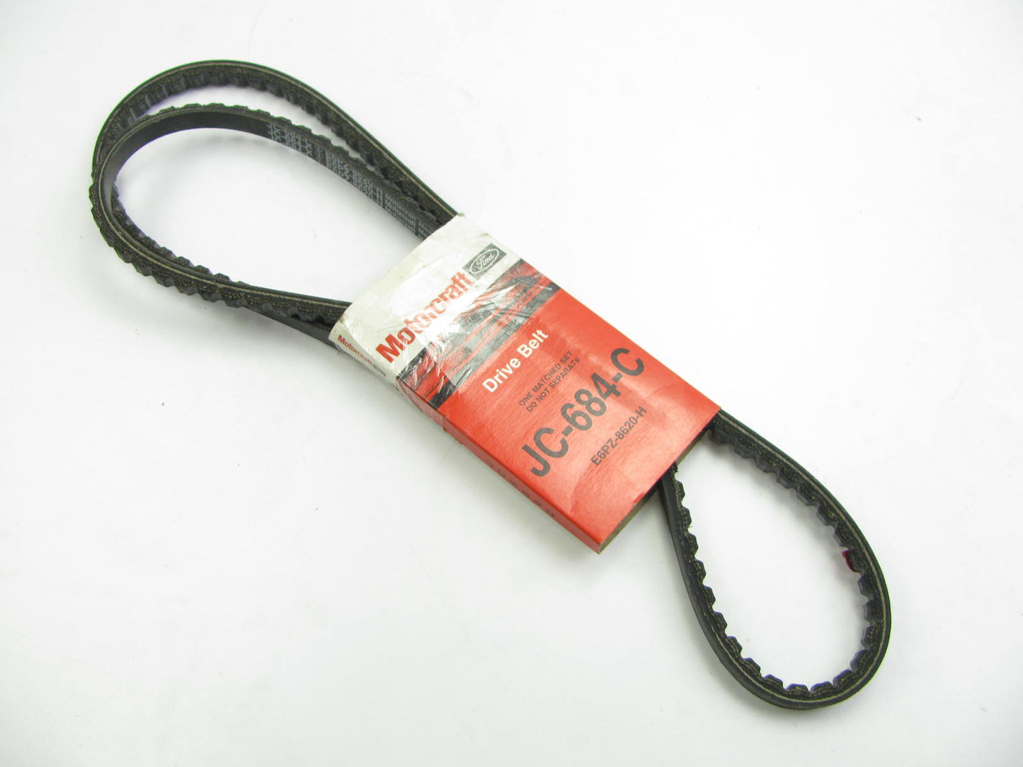 Motorcraft JC-684-C Accessory Drive Belt - 0.53'' X 68.00'' - 36 Degree