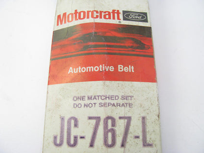 Motorcraft JC-767-L Accessory Drive Belt - 0.50'' X 76.25'' - 36 Degree