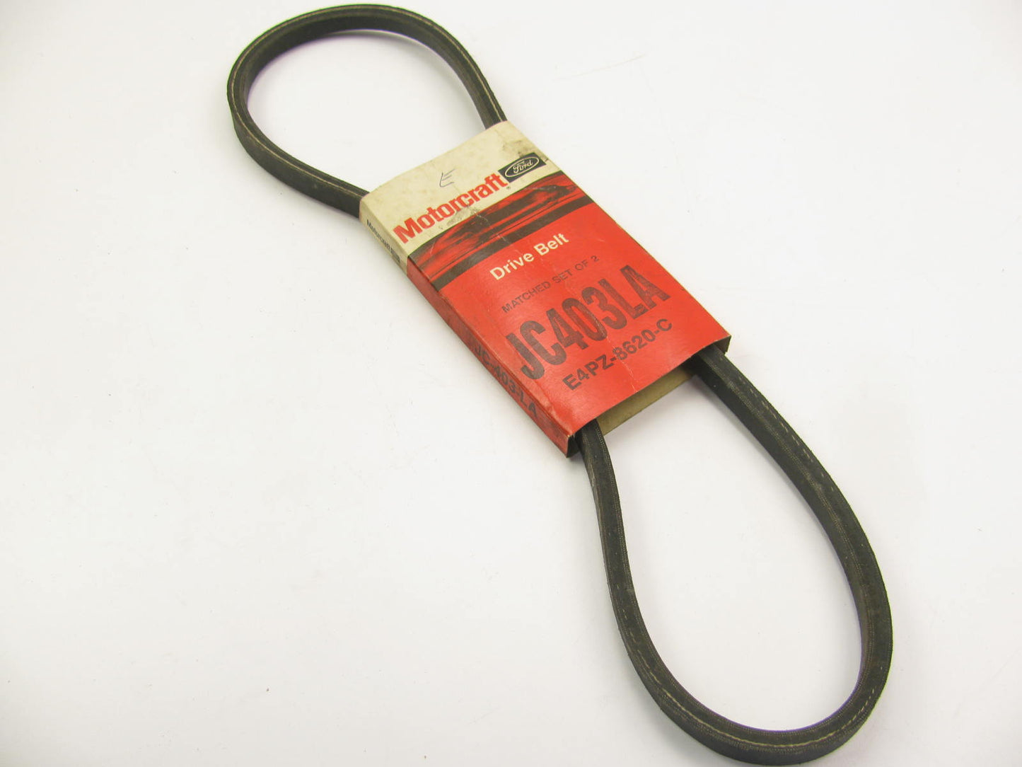 Motorcraft JC403LA Accessory Drive Belt - 0.50'' X 40.25'' - 36 Degree